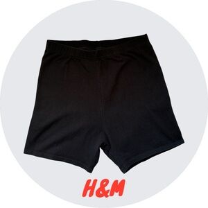 Women’s H&M Black cotton shorts